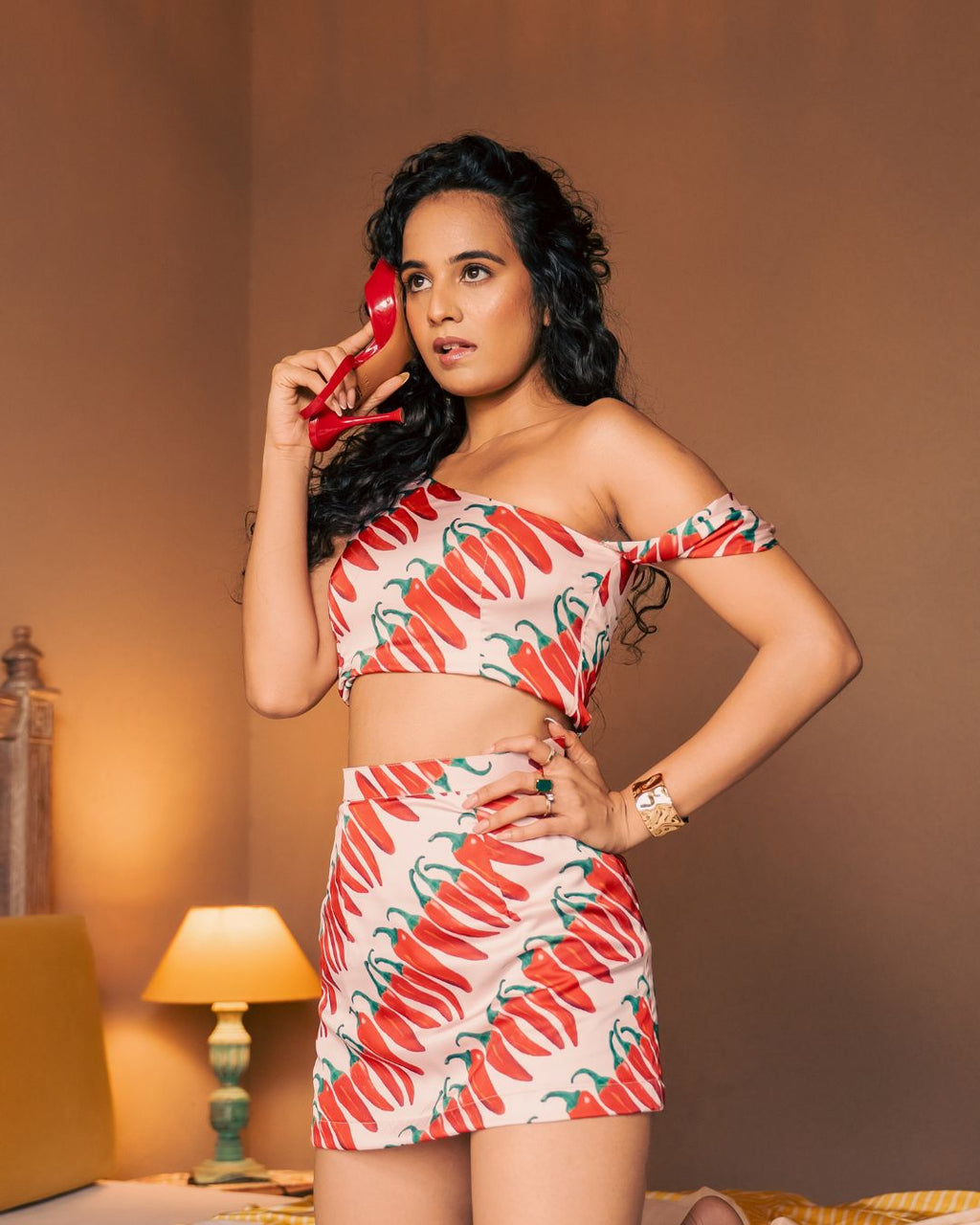 Hot Like Mirchi Skirt