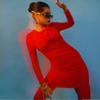 Crimson Cherry Dress