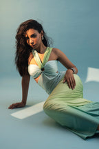 Sultry Seafoam Maxi Dress