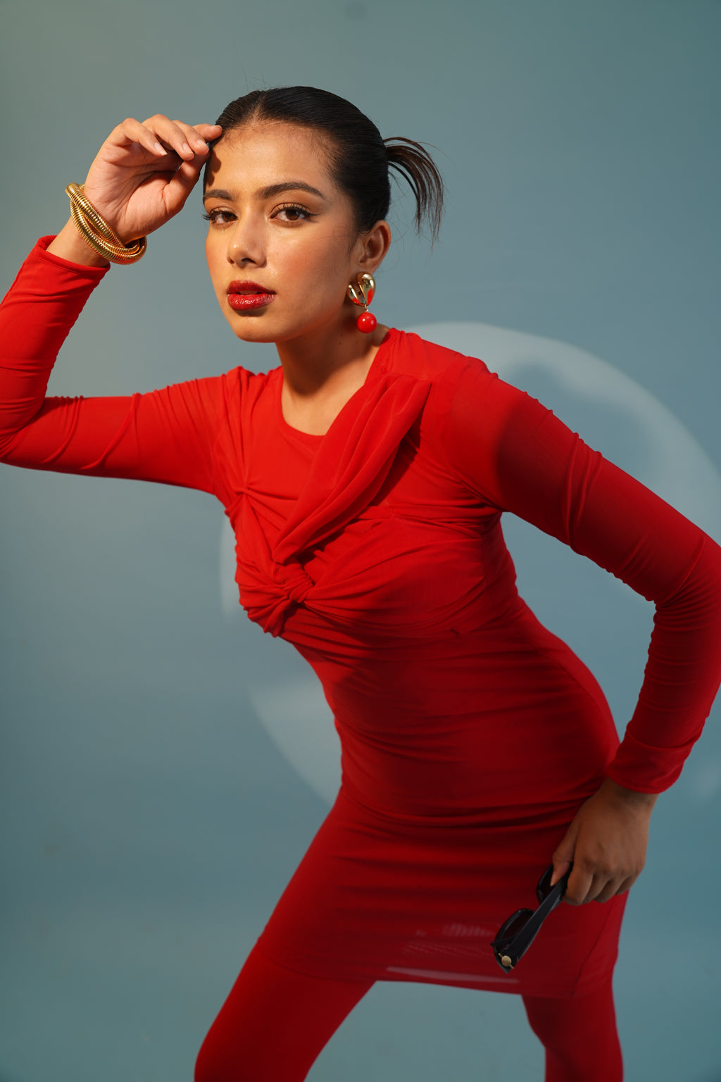 Crimson Cherry Dress