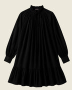 Midnight Ruffle Dress